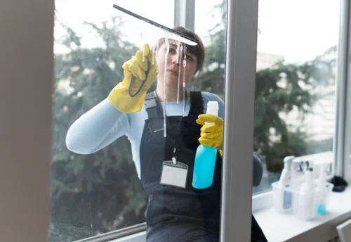 Nettoyage de vitres intérieures et extérieures à Gelles